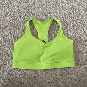 Lululemon All Sport Bra in Neon Green Yellow